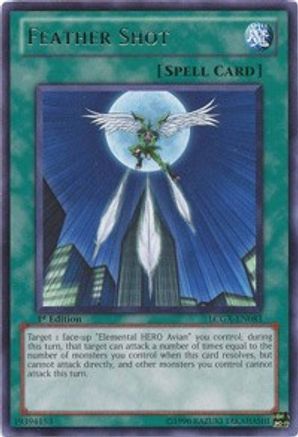 Feather Shot (LCGX-EN083) - Legendary Collection 2 Unlimited