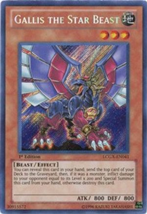 Gallis the Star Beast (LCGX-EN041) - Legendary Collection 2 Unlimited