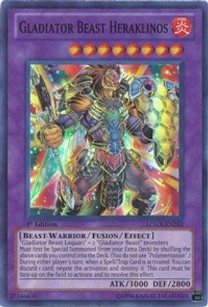 Gladiator Beast Heraklinos (LCGX-EN253) - Legendary Collection 2 Unlimited