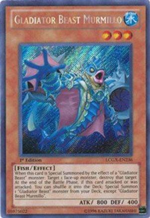 Gladiator Beast Murmillo (LCGX-EN236) - Legendary Collection 2 1st Edition
