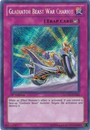 Gladiator Beast War Chariot (LCGX-EN266) - Legendary Collection 2 1st Edition