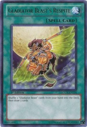 Gladiator Beast's Respite (LCGX-EN254) - Legendary Collection 2 1st Edition