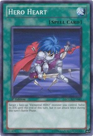 Hero Heart (LCGX-EN085) - Legendary Collection 2 Unlimited