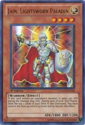 Jain, Lightsworn Paladin (LCGX-EN245) - Legendary Collection 2 1st Edition