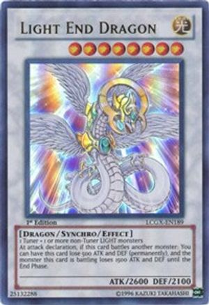 Light End Dragon (LCGX-EN189) - Legendary Collection 2 1st Edition