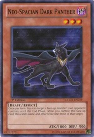 Neo-Spacian Dark Panther (LCGX-EN019) - Legendary Collection 2 1st Edition