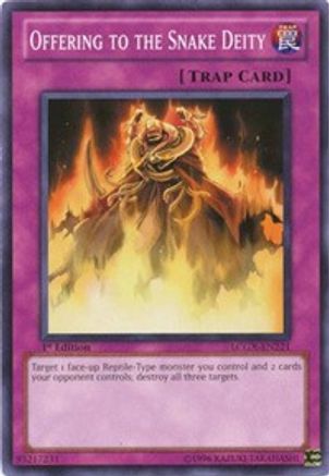 Offering to the Snake Deity (LCGX-EN221) - Legendary Collection 2 1st Edition
