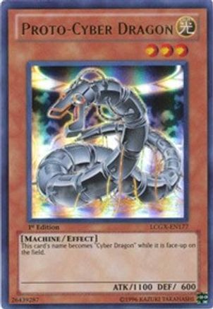 Proto-Cyber Dragon (LCGX-EN177) - Legendary Collection 2 1st Edition