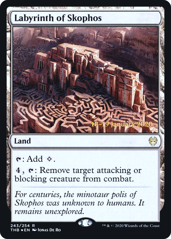 Labyrinth of Skophos [Theros Beyond Death Prerelease Promos]