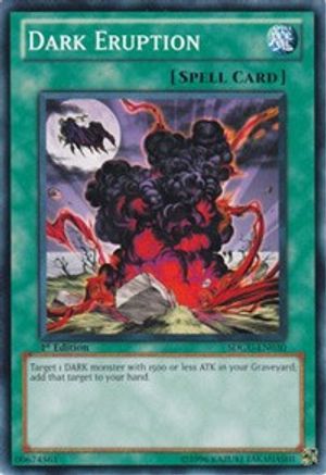 Dark Eruption (SDGU-EN030) - Structure Deck: Gates of the Underworld 1st Edition