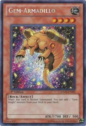 Gem-Armadillo (HA05-EN005) - Hidden Arsenal 5: Steelswarm Invasion Unlimited