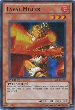 Laval Miller (HA05-EN007) - Hidden Arsenal 5: Steelswarm Invasion 1st Edition