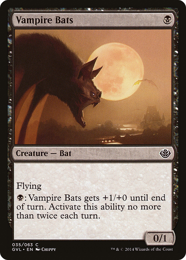 Vampire Bats (Garruk vs. Liliana) [Duel Decks Anthology]