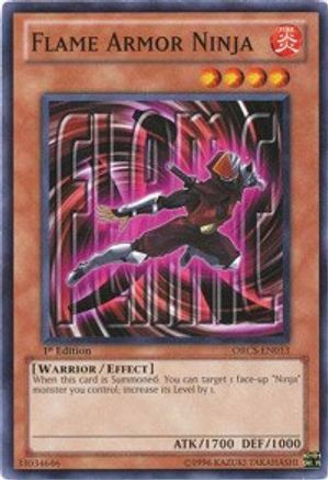 Flame Armor Ninja (ORCS-EN013) - Order of Chaos Unlimited