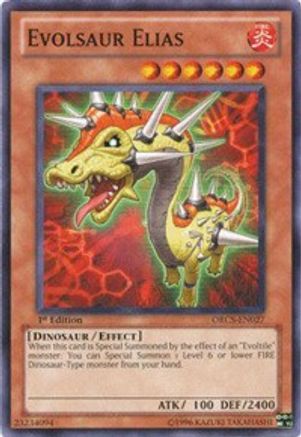 Evolsaur Elias (ORCS-EN027) - Order of Chaos Unlimited