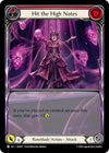Hit the High Notes (Red) [ARA011] (Rosetta Aurora Blitz Deck)