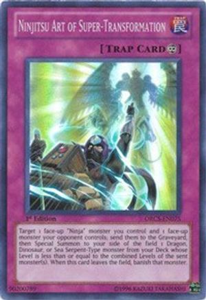 Ninjitsu Art of Super-Transformation (ORCS-EN075) - Order of Chaos 1st Edition