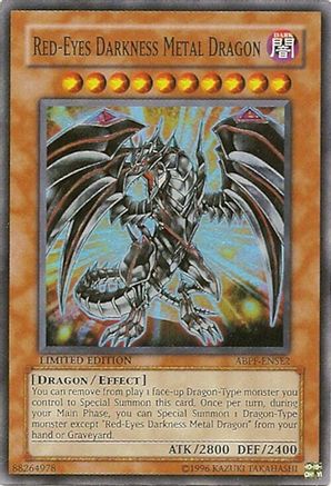 Red-Eyes Darkness Metal Dragon (ABPF-ENSE2) - Absolute Powerforce Limited