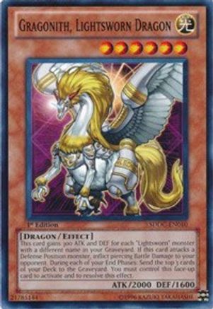 Gragonith, Lightsworn Dragon (SDDC-EN010) - Structure Deck: Dragons Collide Unlimited