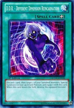 D.D.R. - Different Dimension Reincarnation (SDDC-EN034) - Structure Deck: Dragons Collide 1st Edition