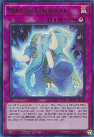 Mimesis Elephant (MP24-EN163) - 25th Anniversary Tin: Dueling Mirrors 1st Edition