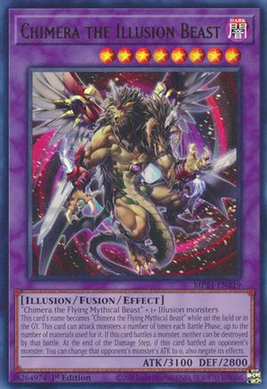 Chimera the Illusion Beast (MP24-EN219) - 25th Anniversary Tin: Dueling Mirrors 1st Edition