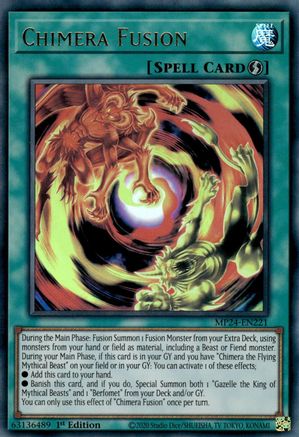 Chimera Fusion (MP24-EN221) - 25th Anniversary Tin: Dueling Mirrors 1st Edition