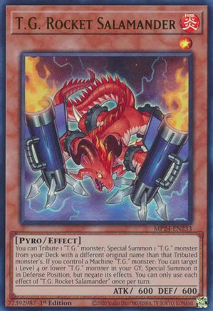 T.G. Rocket Salamander (MP24-EN233) - 25th Anniversary Tin: Dueling Mirrors 1st Edition