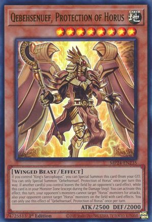 Qebehsenuef, Protection of Horus (MP24-EN235) - 25th Anniversary Tin: Dueling Mirrors 1st Edition