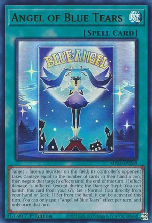 Angel of Blue Tears (MP24-EN269) - 25th Anniversary Tin: Dueling Mirrors 1st Edition