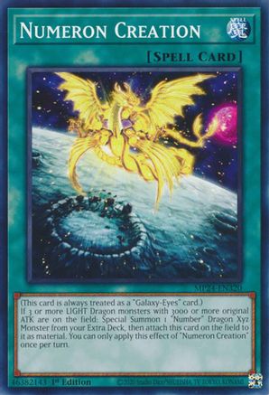 Numeron Creation (MP24-EN320) - 25th Anniversary Tin: Dueling Mirrors 1st Edition