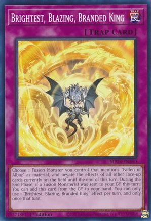 Brightest, Blazing, Branded King (MP24-EN350) - 25th Anniversary Tin: Dueling Mirrors 1st Edition