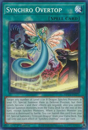 Synchro Overtop (MP24-EN371) - 25th Anniversary Tin: Dueling Mirrors 1st Edition