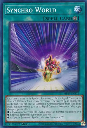 Synchro World (MP24-EN372) - 25th Anniversary Tin: Dueling Mirrors 1st Edition