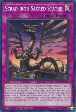 Scrap-Iron Sacred Statue (MP24-EN379) - 25th Anniversary Tin: Dueling Mirrors 1st Edition