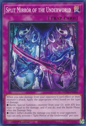 Split Mirror of the Underworld (MP24-EN386) - 25th Anniversary Tin: Dueling Mirrors 1st Edition