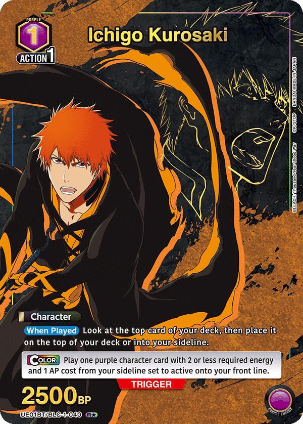 Ichigo Kurosaki (040) R* - UE01BT: Bleach: Thousand-Year Blood War [Union Arena]