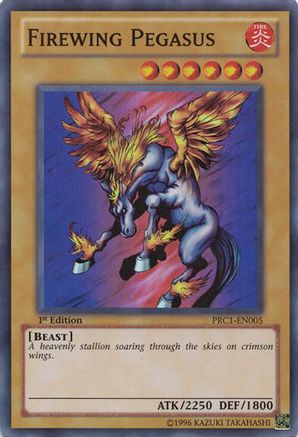 Firewing Pegasus (PRC1-EN005) - 2012 Premium Collection Tin 1st Edition