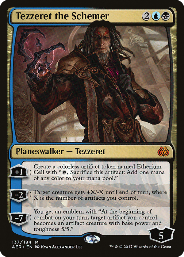 Tezzeret the Schemer [Aether Revolt]