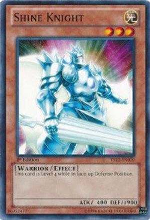 Shine Knight (YS12-EN010) - Starter Deck: Xyz Symphony 1st Edition
