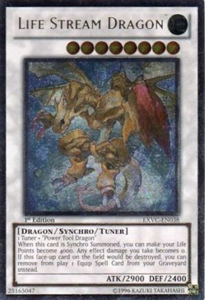 Life Stream Dragon (UTR) (EXVC-EN038) - Extreme Victory 1st Edition