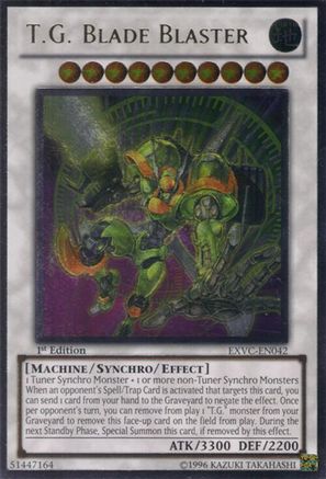 T.G. Blade Blaster (UTR) (EXVC-EN042) - Extreme Victory 1st Edition