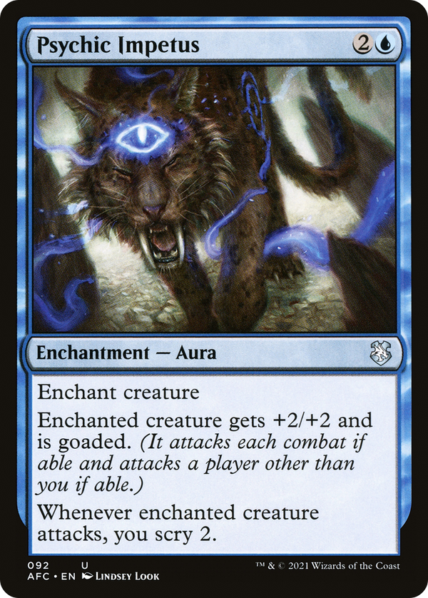Psychic Impetus [Dungeons & Dragons: Adventures in the Forgotten Realms Commander]