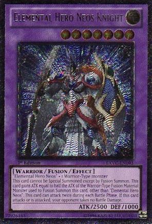 Elemental Hero Neos Knight (UTR) (EXVC-EN093) - Extreme Victory 1st Edition