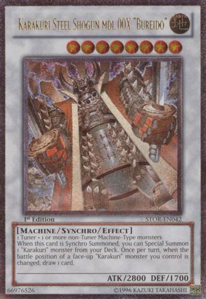 Karakuri Steel Shogun mdl 00X 