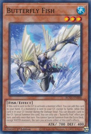 Butterfly Fish (ROTA-EN088) - Rage of the Abyss 1st Edition