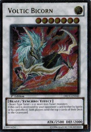 Voltic Bicorn (UTR) (DREV-EN041) - Duelist Revolution 1st Edition