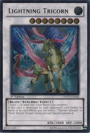 Lightning Tricorn (UTR) (DREV-EN042) - Duelist Revolution 1st Edition