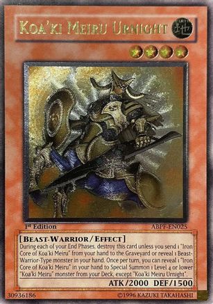 Koa'ki Meiru Urnight (UTR) (ABPF-EN025) - Absolute Powerforce Unlimited