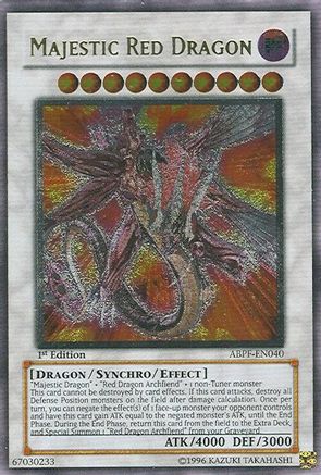 Majestic Red Dragon (UTR) (ABPF-EN040) - Absolute Powerforce Unlimited